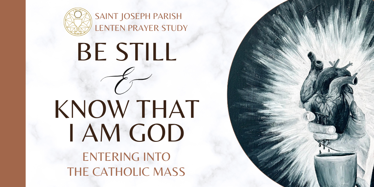 Be Still Lenten Study website banner