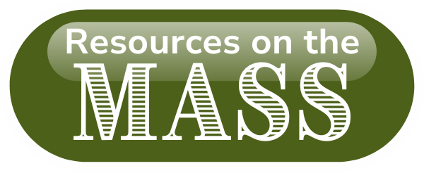 Lenten Mass Resources 2025 button