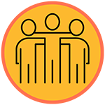 YM Volunteers Icon yellow small