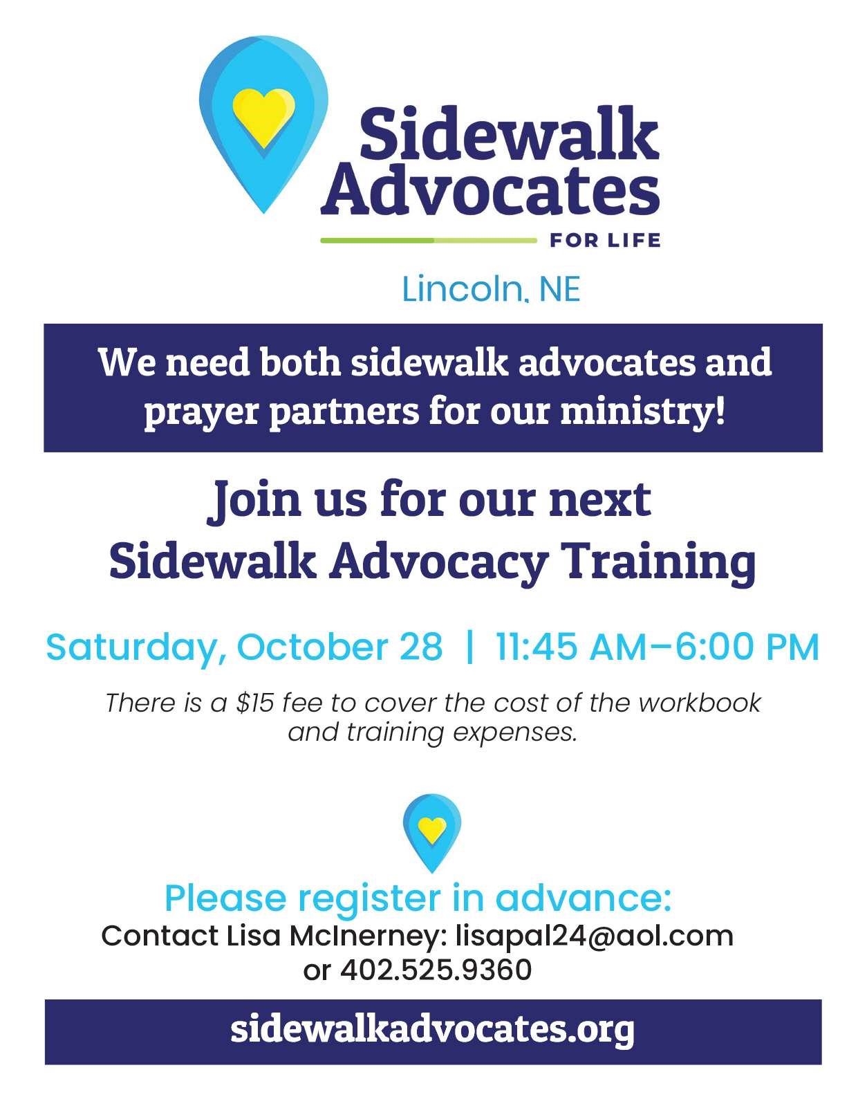 sidewalk advocates october 2023